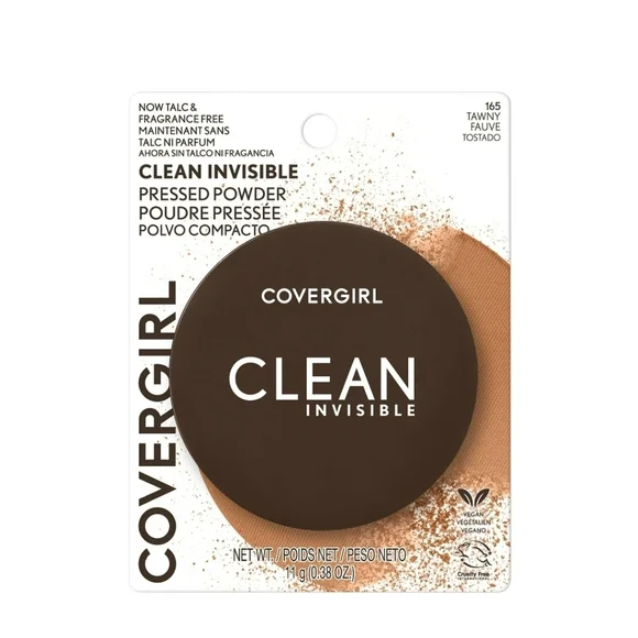 💄HP💄COVERGIRL Clean Invisible Pressed Powder, 165 Tawny - Picture 5 of 8